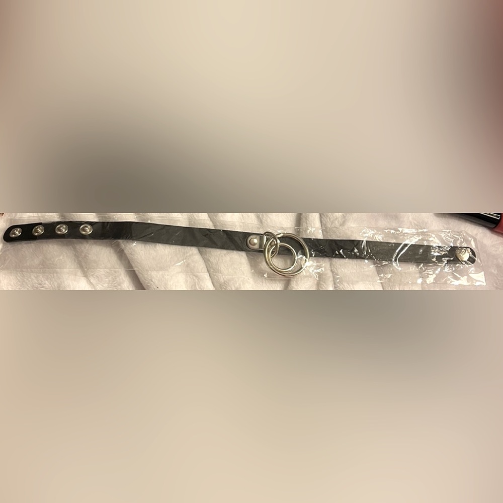 Black and Silver Choker Brand New and Sealed